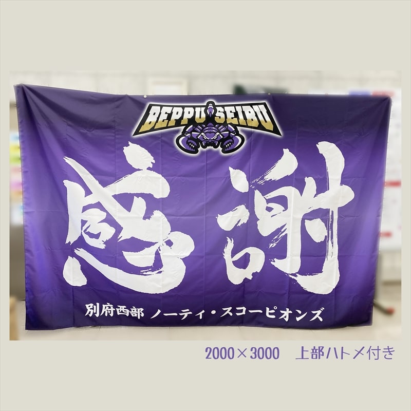 別府西部ノーティ・スコーピオンズ団旗02