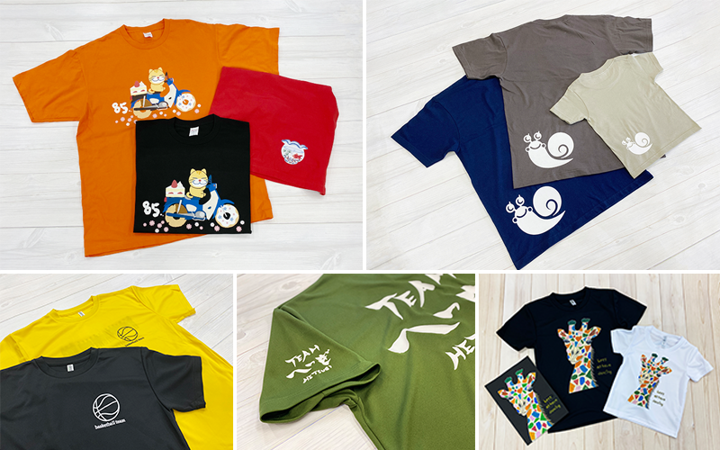 JDサイン Tシャツ 制作例