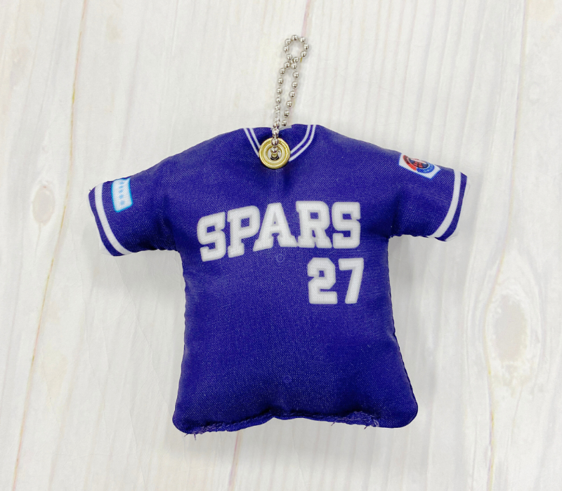 湯布院ボーイズ　ユニフォーム型クッションキーホルダーとのぼり旗