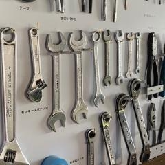 ＪＤサインの仕事を支える工具たち