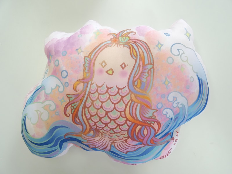 ふわっふわ♪アマビエちゃんのクッションを作りました!