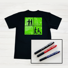 大分豊寿苑　30周年記念Tシャツとボールペン