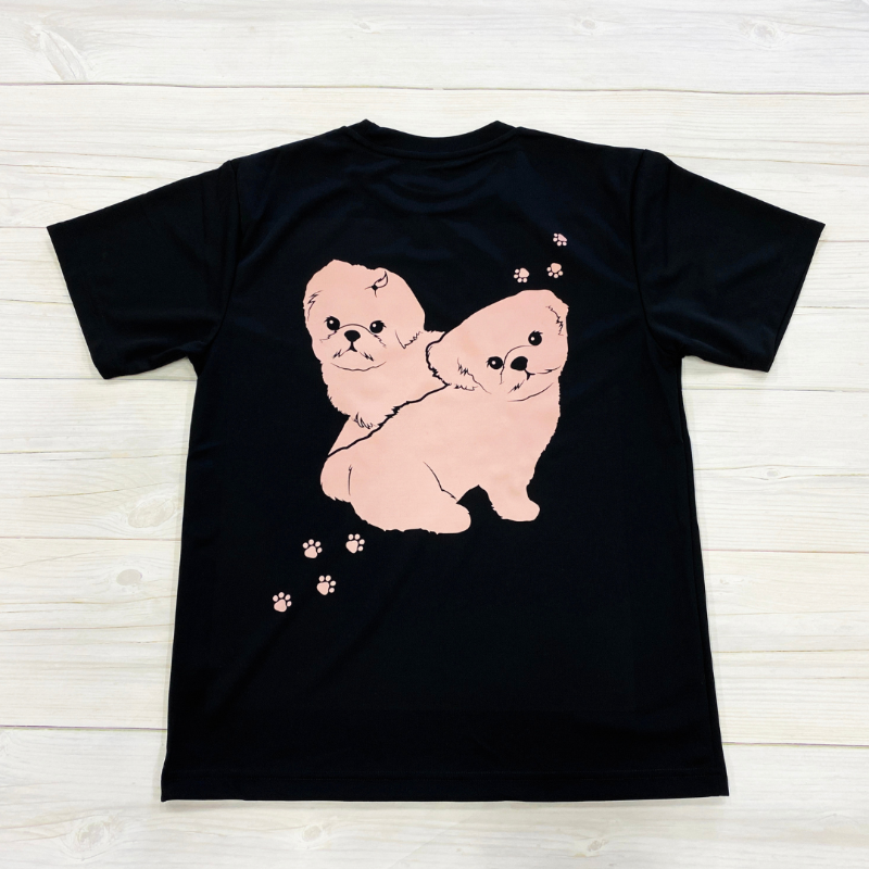 Tシャツ ペット イラスト化 デザイン